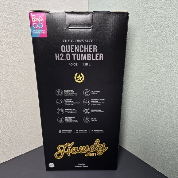 Barbie x‎ Stanley Ken 40 oz Tumbler Set NIB - Picture 3 of 4